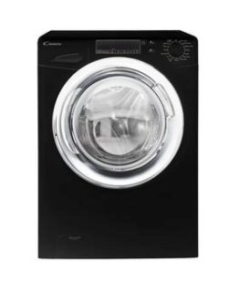 Candy Grand'O Vita Gv169Tc3B 9Kg Load, 1600 Spin Washing Machine - Black
